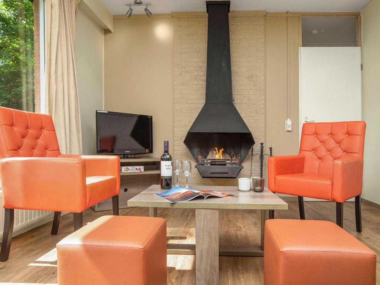 Luxury 4-Person Bungalow In The Holiday Park Landal Twenhaarsveld Holten Cameră foto
